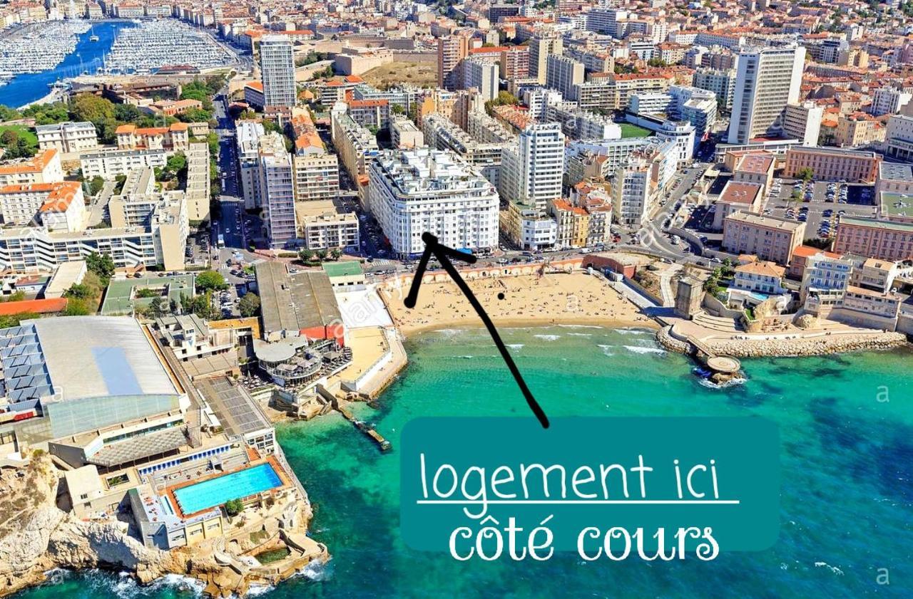 Studio Design Plage Des Catalans Marseille Luaran gambar